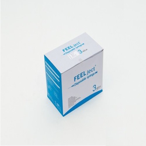 필텍)일회용주사기(Syringe)3cc 23G(1인치)/1통(100개)