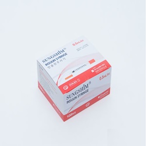 성심)인슐린주사기(Insulin Syringe)0.5cc 30G(8mm)/통(100개)