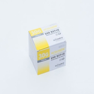 성심)일회용주사침(Needle)30G 25mm(1인치)/1통(100개)