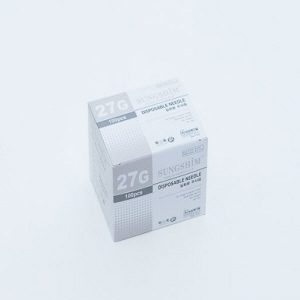 성심)일회용주사침(Needle)27G 13mm(1/2인치)/1통(100개)