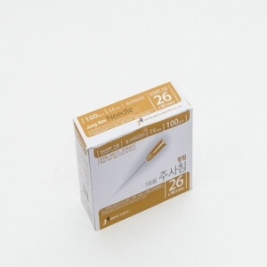 정림)일회용주사침(Long Needle)26G 60mm/1통(100개)