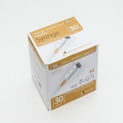 정림)일회용주사기(Syringe)30cc 21G(1-1/4인치)/1통(50개)