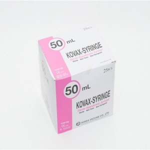 한국백신)일회용주사기(Syringe)50cc 18G(1-1/2인치)/1통(25개)