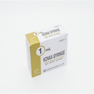 한국백신)일회용주사기(Syringe)1cc 25G(5/8인치)/1통(100개)