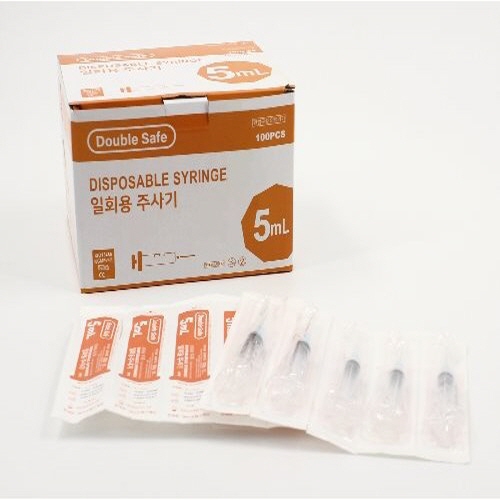 가주)일회용주사기(D/Syringe)5cc 21G(1-1/4인치)/1통(1600개)