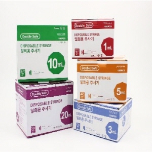 가주)일회용주사기(D/Syringe)20cc 23G(1인치)/1통(800개)