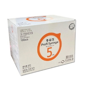 신창메디칼)일회용주사기(Syringe)5cc 32G/1통(100개)