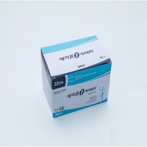 경기의료)정맥카테타(I.V Catheter)22G(1인치)/1통(50개)
