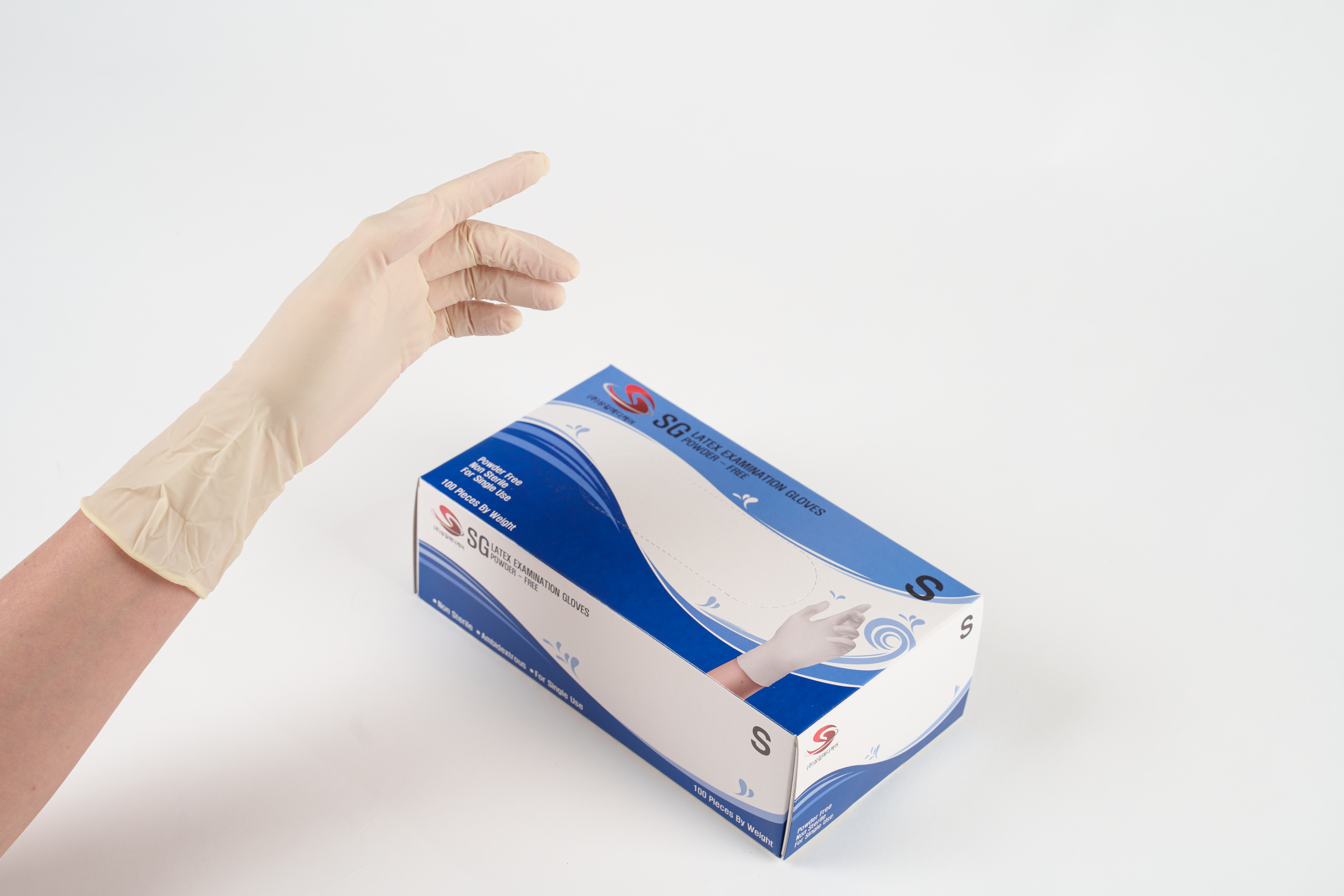 SG덴탈글러브(powderfree)(L)/1통(50조)