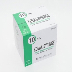 한국백신)일회용주사기(Syringe) 10cc 18G/1통(100개)