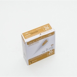 정림)일회용주사침(Long Needle)26G 90mm/1통(100개)