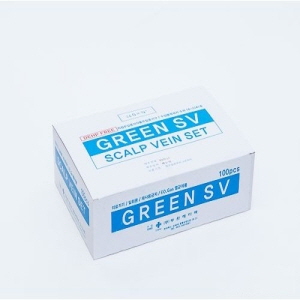 두원)나비침(Scalp Needle / DEHP-FREE) 24G(3/4인치)/1통(100개)