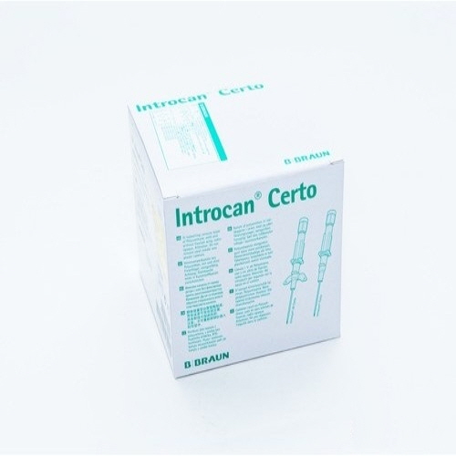 B.BRAUN)정맥카테타 인트로칸 세르토(Introcan Certo)24G/1통(50개)