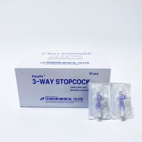 세운)쓰리웨이(3WAY STOPCOCK) 일회용/1통(50개)