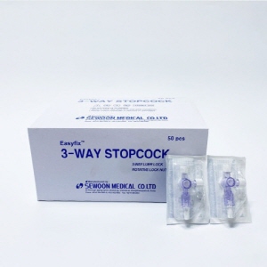세운)쓰리웨이(3WAY STOPCOCK) 일회용/1통(50개)
