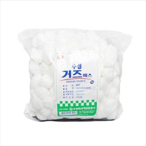 수성)거즈볼(둥근형)22*25/1pack(200매)