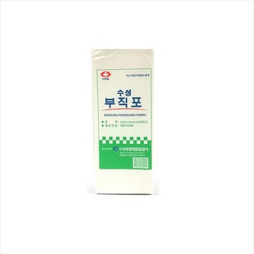 수성) 부직거( 4*4)/1pack(200매)