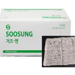 수성)접은거즈(4*4*8p)/1통(200매)