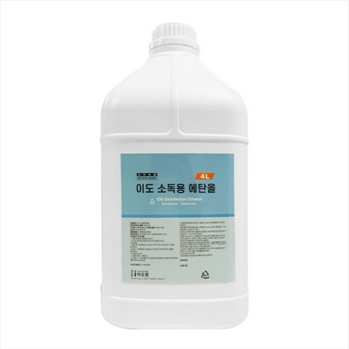 이도팜)소독용에탄올(83%) 4L/1개