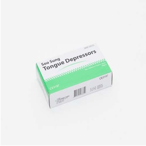 수성)목설압자(Tongue Depressor WOOD/1통(100개)