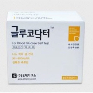 올메)글루코닥터 혈당시험지/1통(100매)