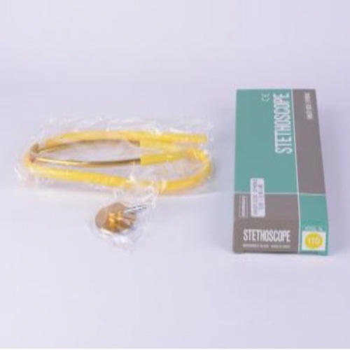 야마수)간호사용 단면 청진기/노랑(110)/1개