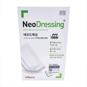 에버레이드)네오드레싱(Neo Dressing)9*15cm/1통(50매)