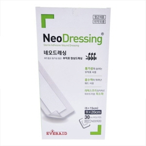 에버레이드)네오드레싱(Neo Dressing) 9*20cm/1통(30매)