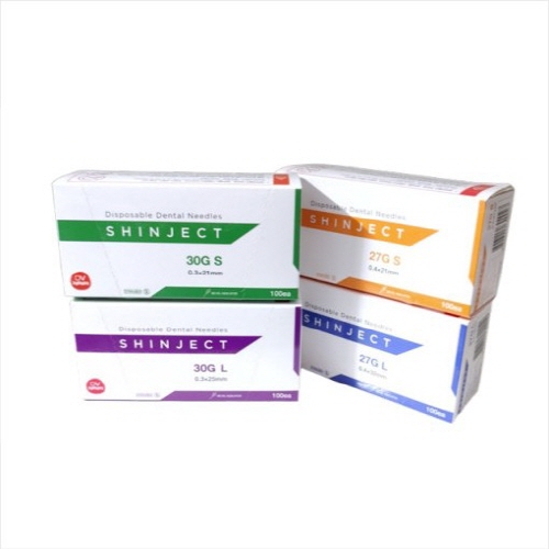 신흥)치과용주사침(Dental Needle) 30G/25mm/1통(100개)