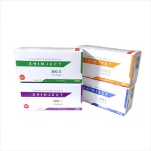 신흥)치과용주사침(Dental Needle) 30G/25mm/1통(100개)
