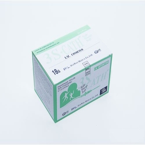 덕우)정맥카테타(I.V Catheter)18G 1-1(4인치)/1통(50개)