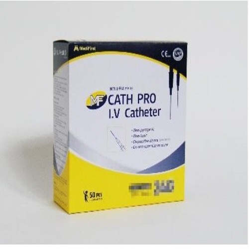 필텍)정맥카테타(I.V Catheter)18G(1.16인치)/1통(50개)