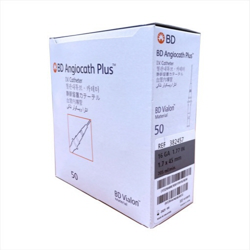 BD)정맥카테타(I.V Catheter)1.77인치(16G)/1통(50개)