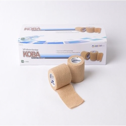 밴드골드)코바(Koba)/코반(coban)/2인치(50mm*4.5m)/1통(10Roll)