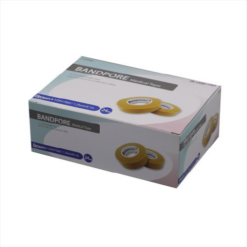 밴드골드)밴드포어 살색(1/2인치)/1.25cm*9.1m/1통(24RoII)