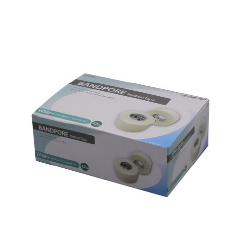 밴드골드)밴드포어 화이트(1인치)/2.5cm*9.1m/1통(12RoII)