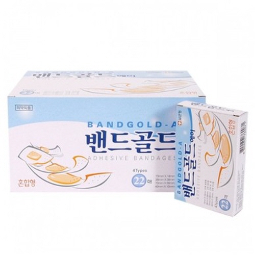 밴드골드)일회용밴드(D/Band)혼합형/1통(440매)