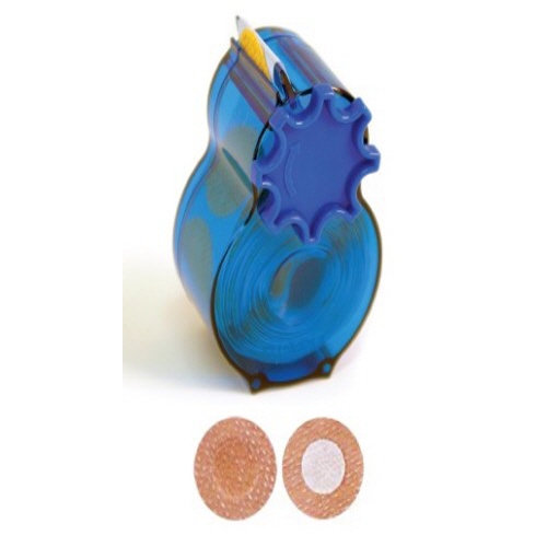 밴드)밴드랩밴드(주사용롤밴드) 원형살색 / 20mm / 1BOX(20통)