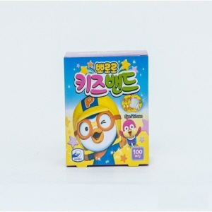 영케미칼)뽀로로주사용Roll밴드 / 22mm / 원형 / 1통(100매)