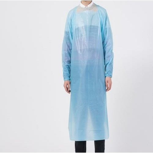 수성)일회용 비닐 위생가운 / 사이즈(L) / 1set(10개)