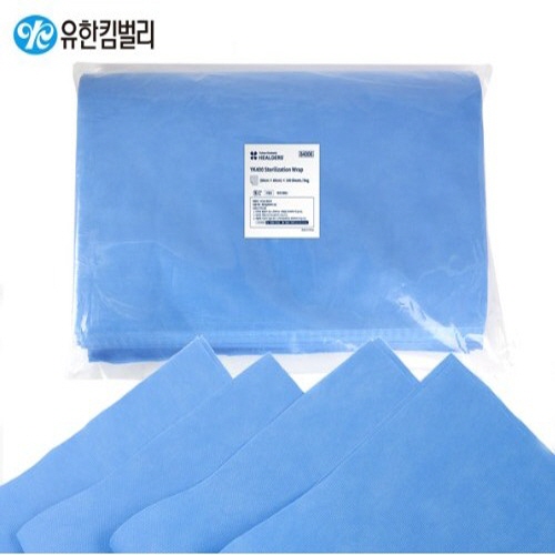 유한킴벌리)YK400멸균포(84012)/120*120cm/1BOX(100매)