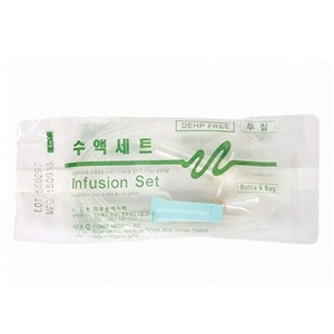 두원)수액셋트(무침)(I.V Set / DEHP FREE)/1팩(50개)