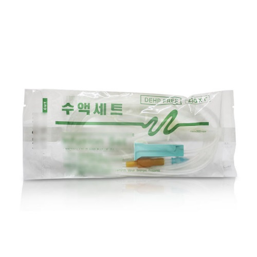 두원)수액셋트(I.V Set/DEHP FREE)/유침(23G)/1팩 (50개)